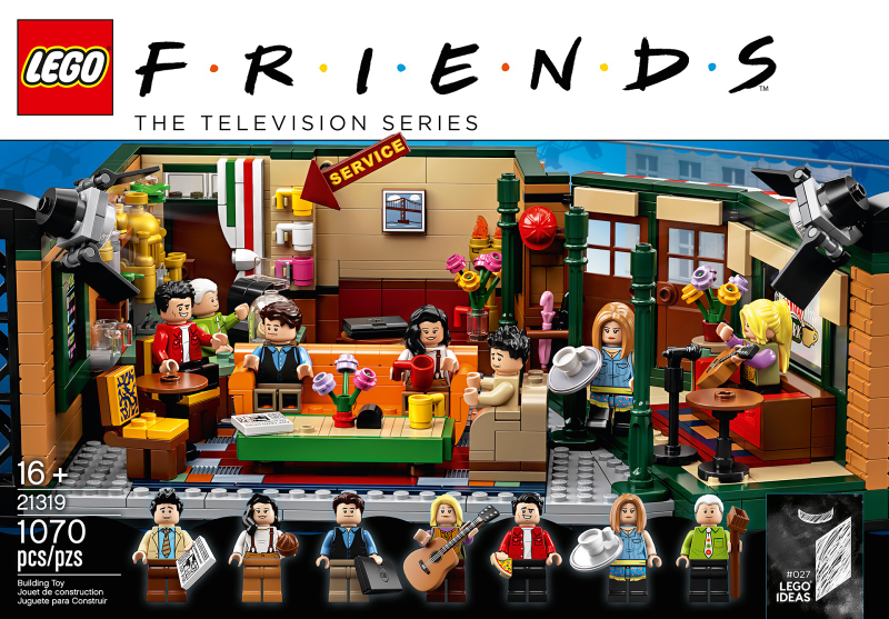 Illustration for article titled Lego’s Friends Central Perk Set Is An Impressive Collection Of Tiny White People